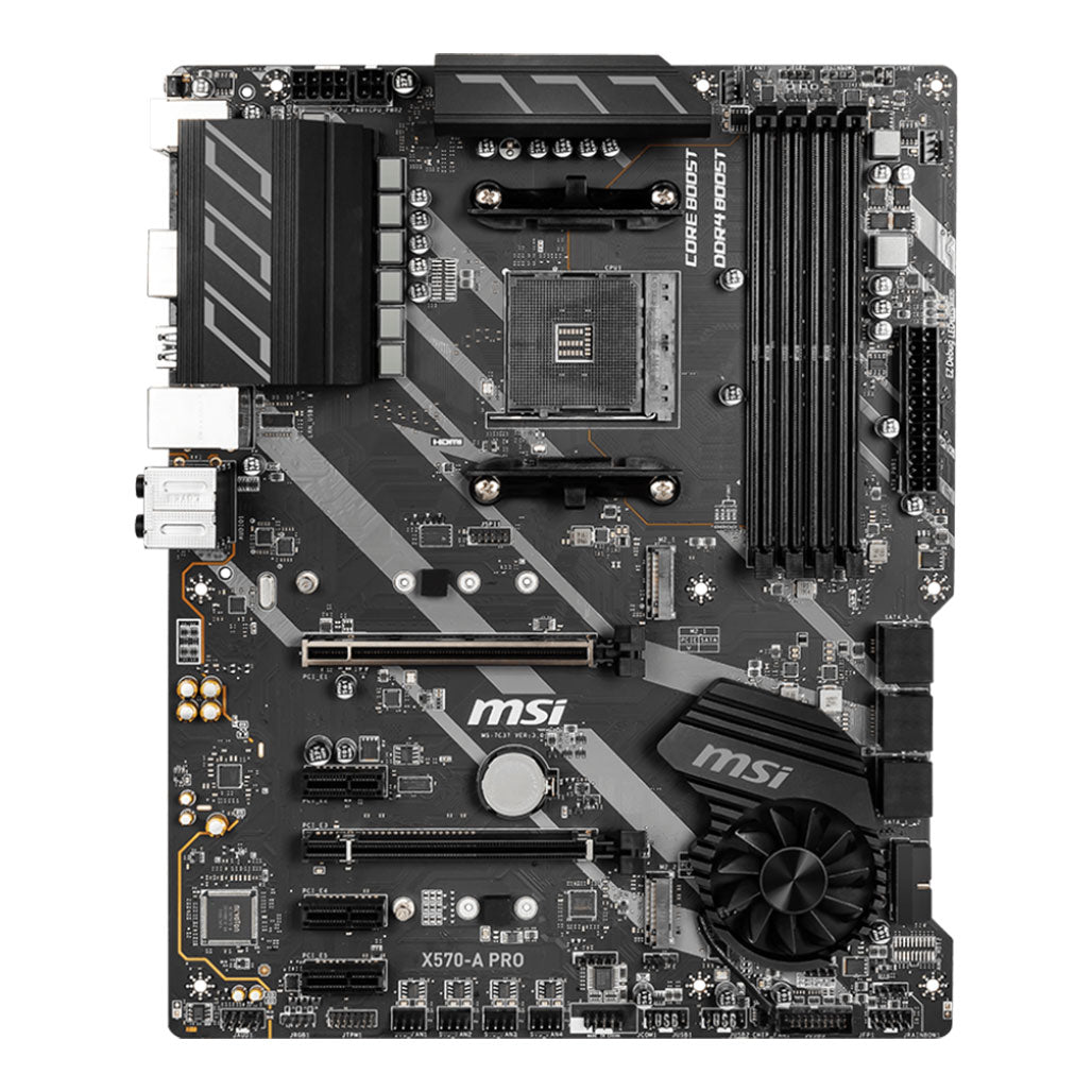 MSI Motherboard X570-A PRO 911-7C37-020, 32588539429116, Available at 961Souq