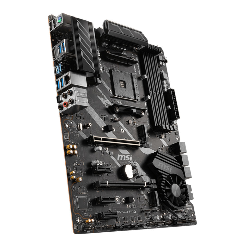 MSI Motherboard X570-A PRO 911-7C37-020, 32588539363580, Available at 961Souq