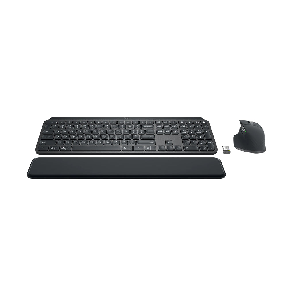 Logitech MX Keys Combo For Business Gen 2 - Includes MX Master 3s, MX Keys and MX Palm Rest, 32979751993596, Available at 961Souq