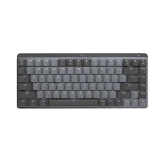 A Photo Of Logitech MX Mechanical Mini for Mac – Space Gray | Quiet Tactile Low-Profile Mechanical Keyboard