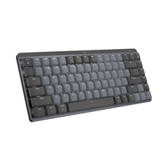 A Photo Of Logitech MX Mechanical Mini for Mac – Space Gray | Quiet Tactile Low-Profile Mechanical Keyboard