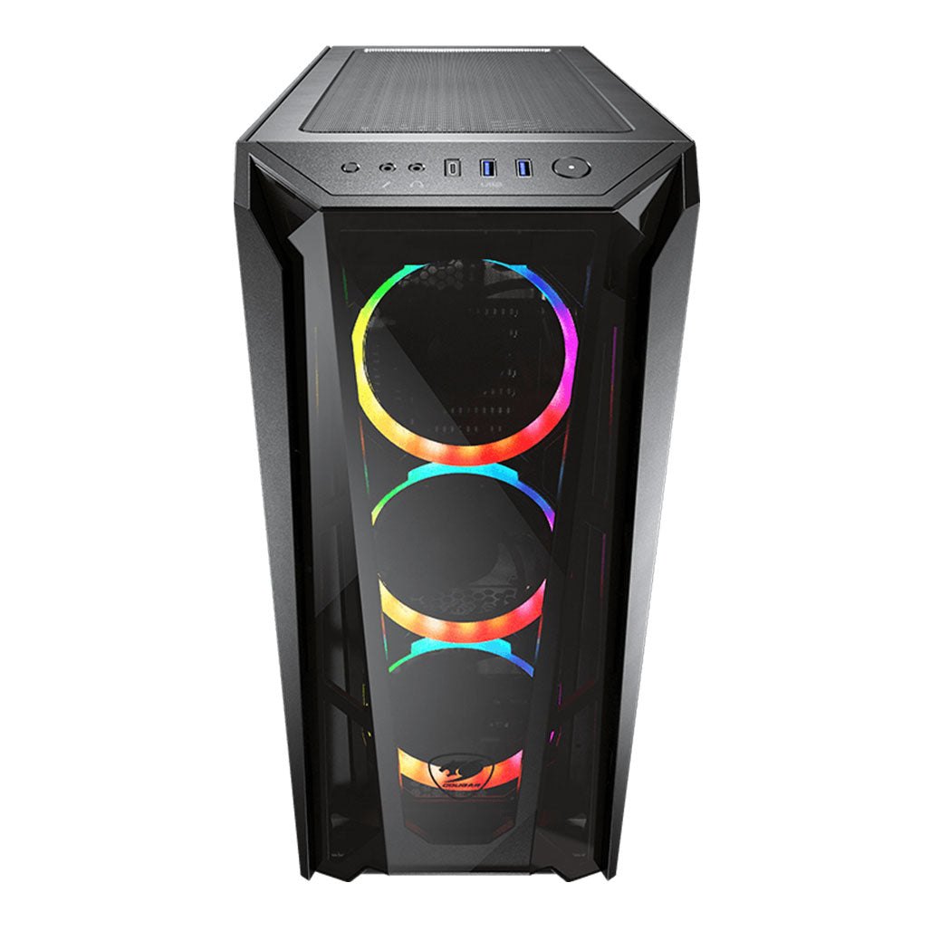 Cougar MX660-T RGB Advanced Mid-Tower Case with COUGAR’s Iconic DNA, 32604325445884, Available at 961Souq