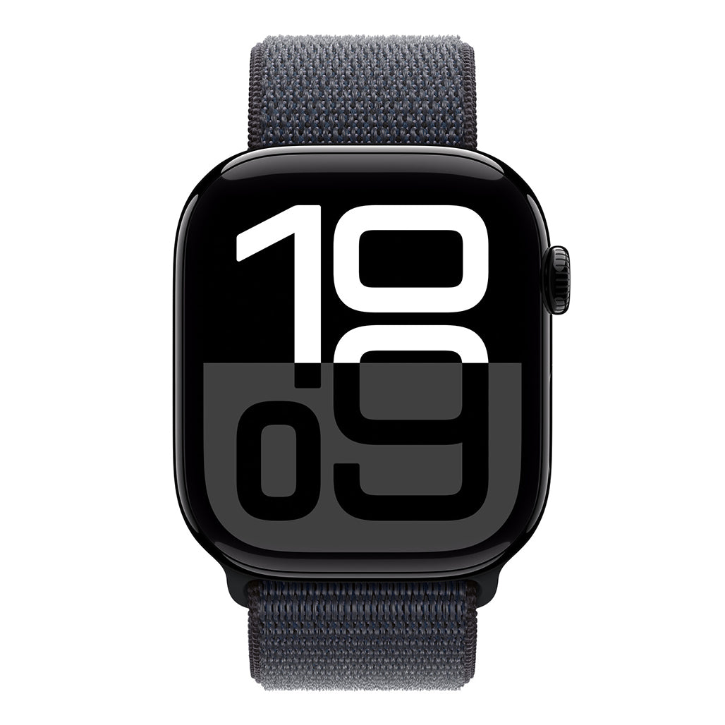 A Photo Of Apple 46mm Ink Sport Loop - Lightweight and Breathable Recycled Nylon Band