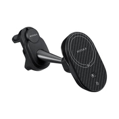 A Photo Of Pitaka MagEZ Car Mount Pro 2 Qi2 - 15W Fast Wireless Charging Car Vent Mount, Compatible with Tesla and Other Brands