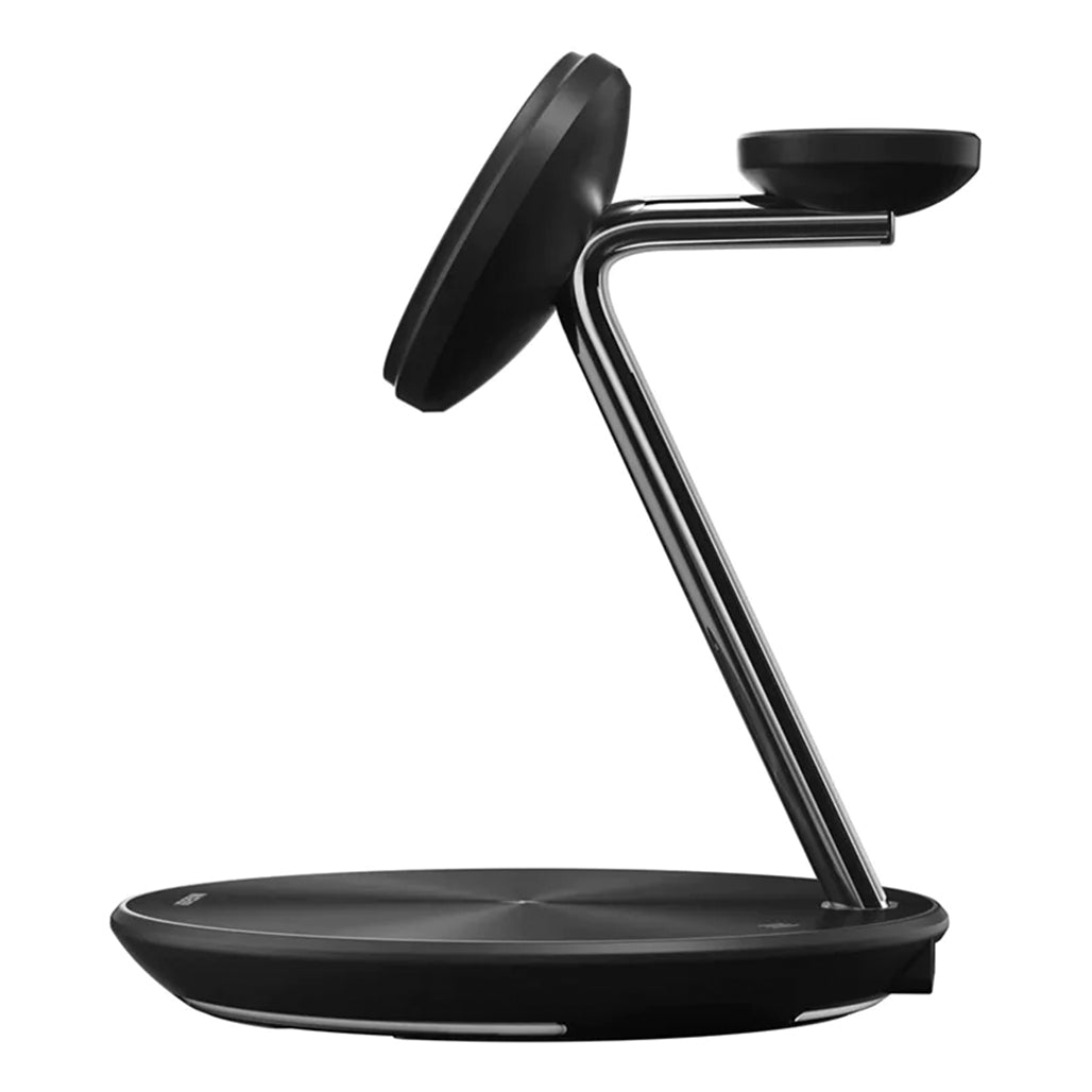 MagEasy PowerStation 5 in 1 Magnetic Wireless Charging Stand - Black, 33092451434748, Available at 961Souq