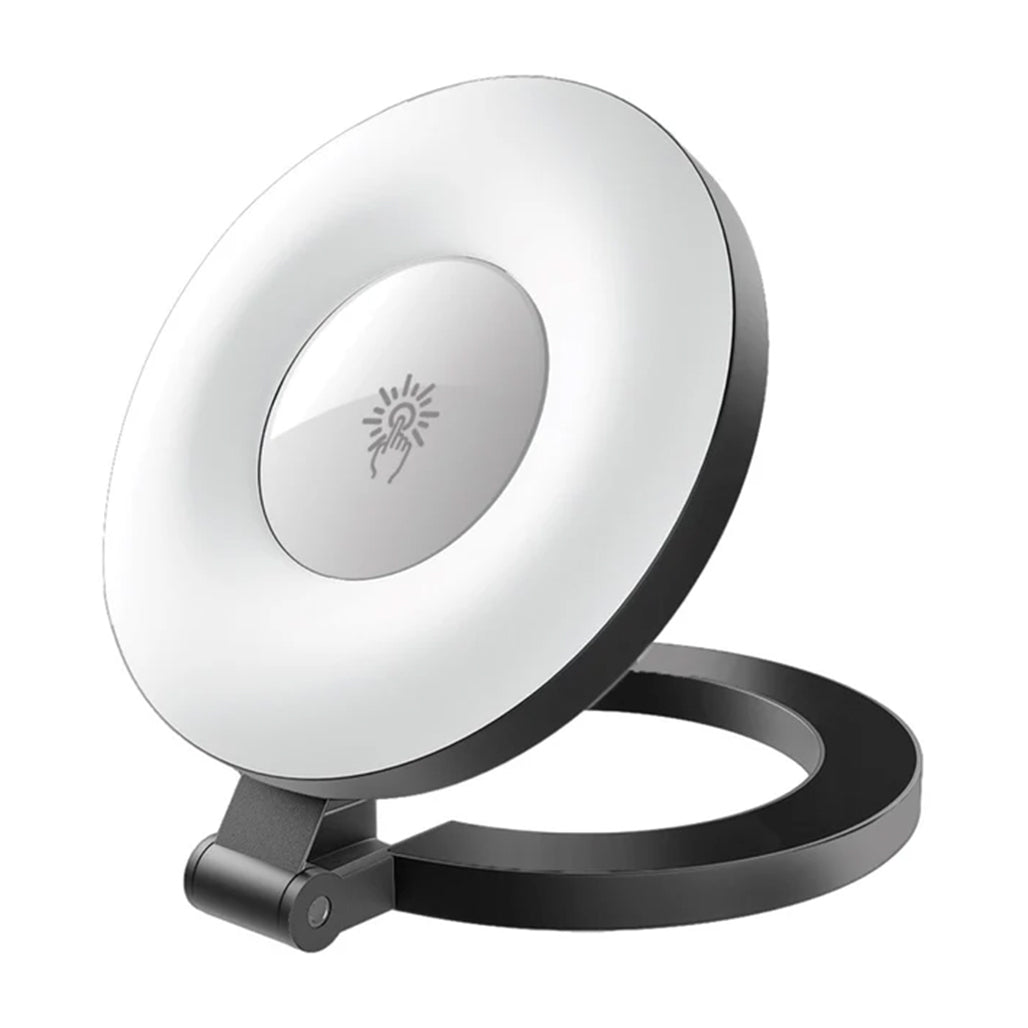 A Photo Of Promate MagHalo Ultra-Slim MagSafe Compatible Rechargeable LED Ring Light