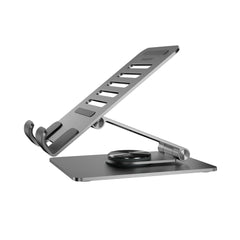 A Photo Of MagEasy STAND 360 Rotating iPad & iPhone Stand | 360° Adjustable with Anti-Slip Base