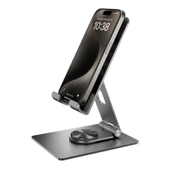 A Photo Of MagEasy STAND 360 Rotating iPad & iPhone Stand | 360° Adjustable with Anti-Slip Base