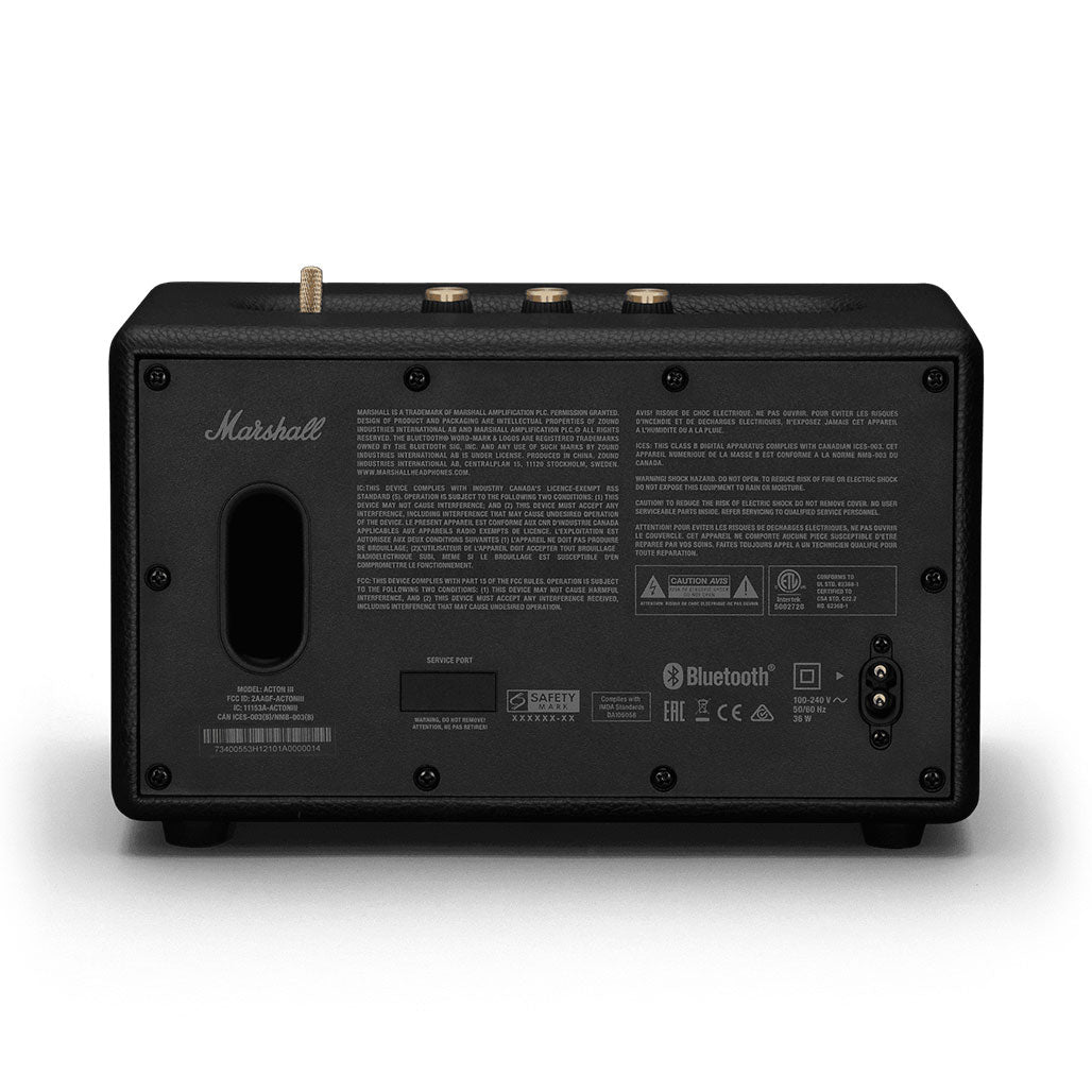 Marshall Acton III Bluetooth Speaker System, 31956629192956, Available at 961Souq