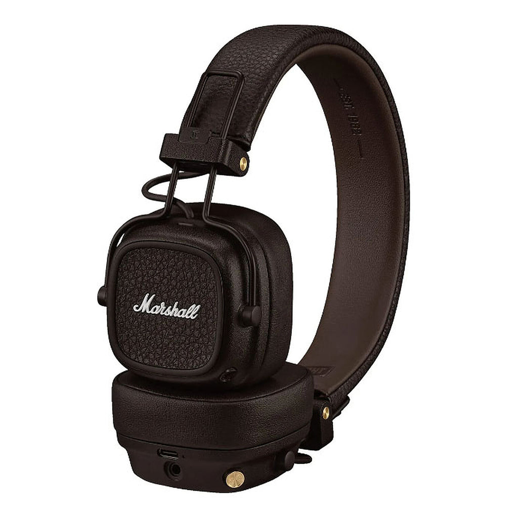 A Photo Of Marshall Major V Wireless On-Ear Headphones - 100+ Hours Playtime, Dynamic Drivers, Wireless Charging