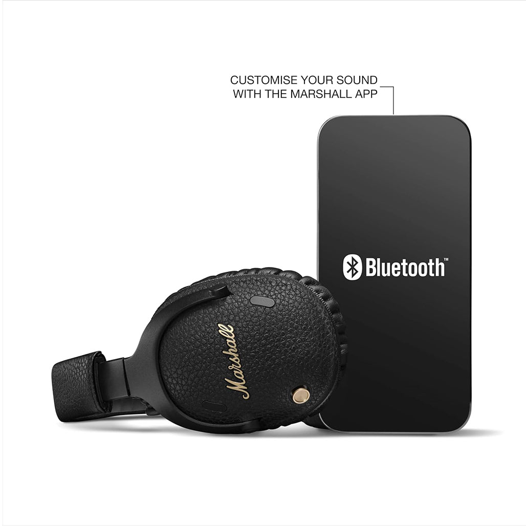 A Photo Of Marshall Monitor III A.N.C. Over-Ear Headphones – Active Noise Cancellation, Transparency Mode, and Premium Audio Quality