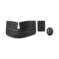 Microsoft L5V-00018 Ergonomic Blue Track Technology Keyboard And Mouse - English/Arabic