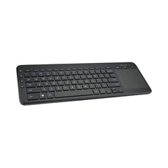 A Photo Of Microsoft N9Z-00019 Wireless All-In-One Media Keyboard with Built-in Touchpad - (Arabic)