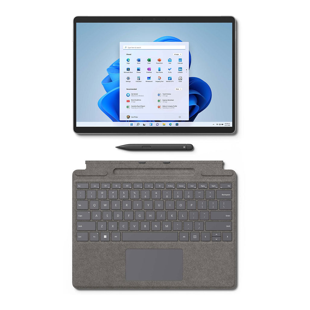 Microsoft Surface Pro 8 - 13 inch Touchscreen - Core i5-1135G7 - 8GB Ram - 128GB SSD - Intel Iris Xe - Keyboard and Pen NOT Included, 31974057083132, Available at 961Souq