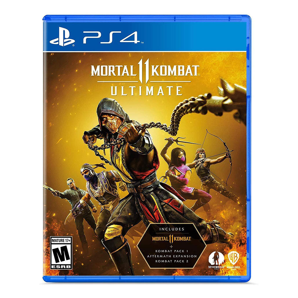 Mortal Kombat 11 Ultimate for PS4, 31930597638396, Available at 961Souq