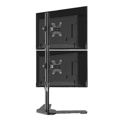 A Photo Of KALOC/ZENO MT602 Adjustable Vertical Dual Monitor Arm for 17 to 27