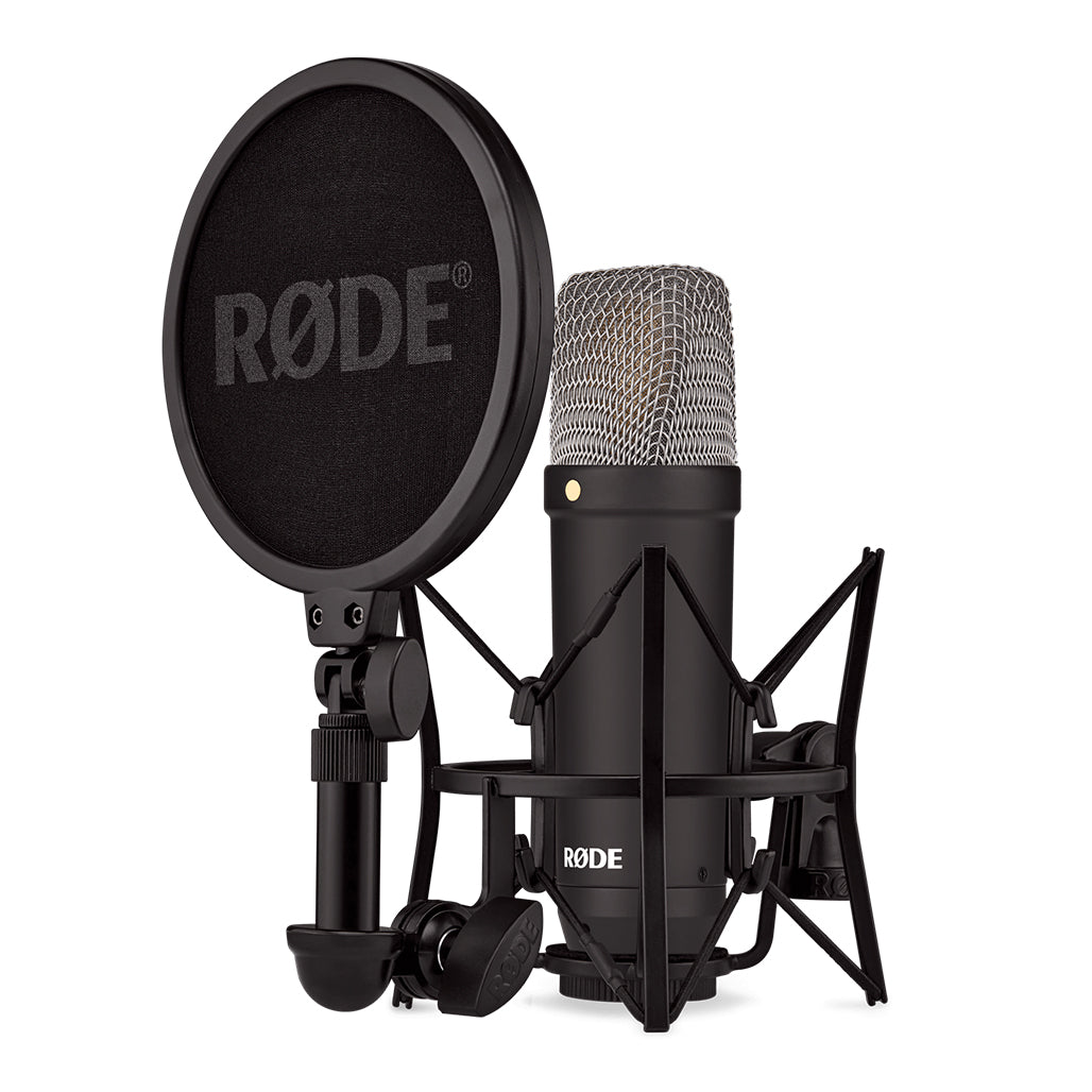 A Photo Of Rode NT1 Signature Series Studio Condenser Microphone - Ultra-Low Noise, High SPL Handling