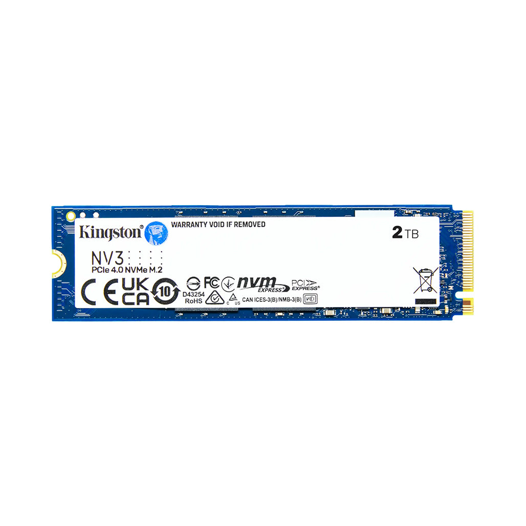 A Photo Of Kingston NV3 PCIe Gen 4x4 NVMe SSD – High-Speed Storage Up to 6,000MB/s