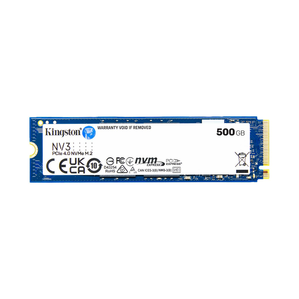 A Photo Of Kingston NV3 PCIe Gen 4x4 NVMe SSD – High-Speed Storage Up to 6,000MB/s