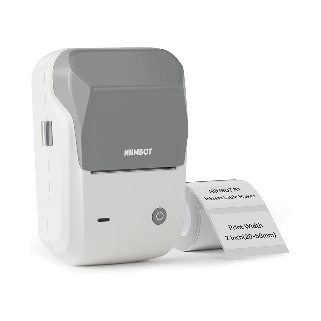 A Photo Of NIIMBOT B1 Inkless Label Maker - Effortless Professional Labeling - Light Sand