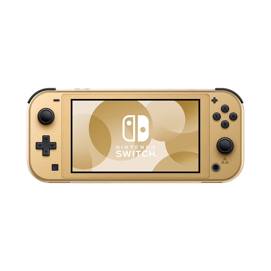 A Photo Of Nintendo Switch Lite Hyrule Edition – Gold Design