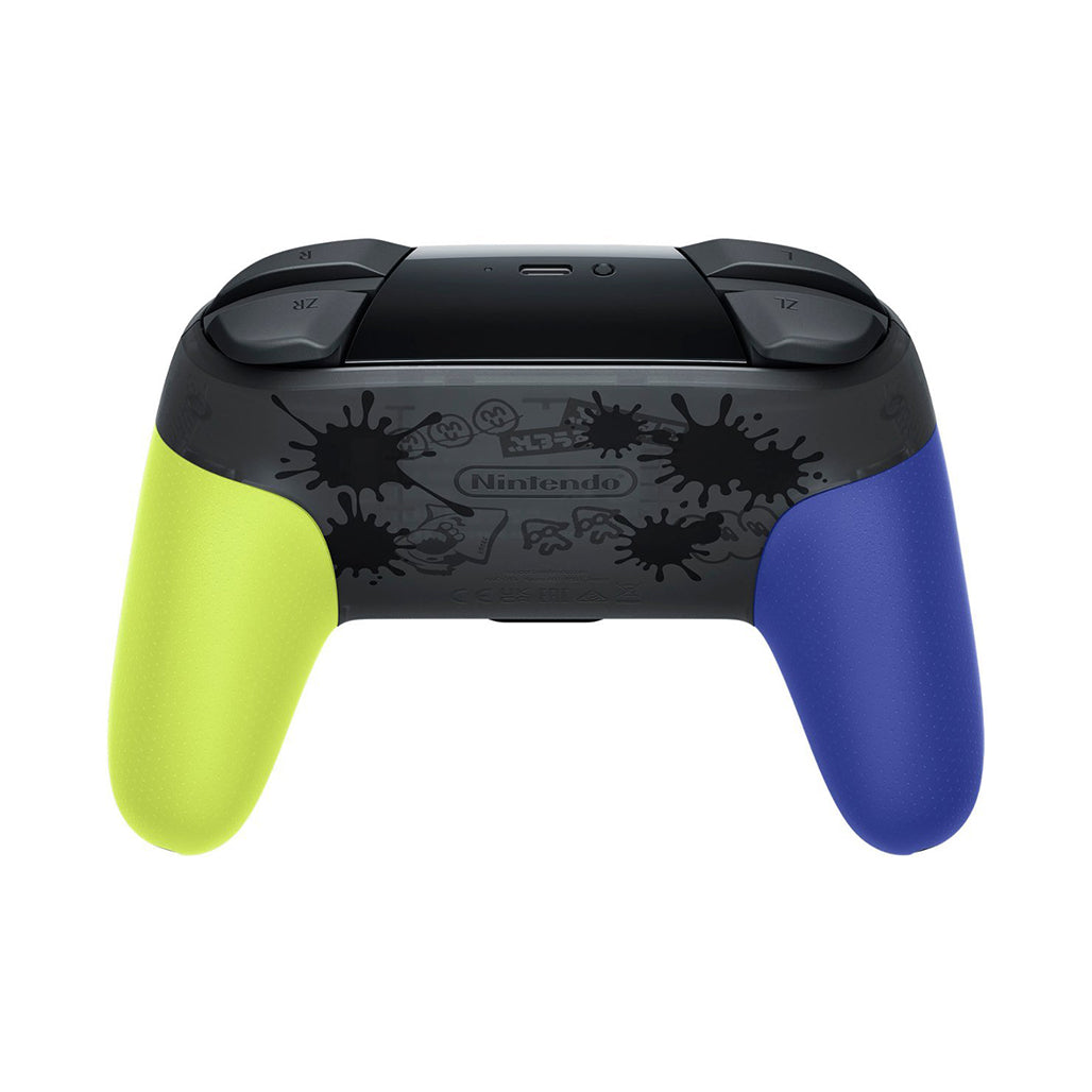 A Photo Of Nintendo Switch Pro Controller – Splatoon 3 Edition