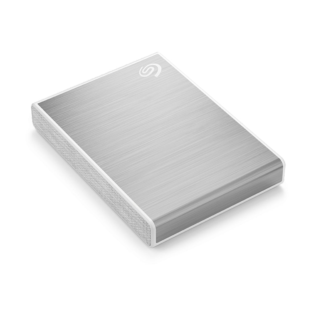 A Photo Of Seagate One Touch 1TB Portable SSD STKG1000401 – High-Speed External Storage with 1030 MB/s Transfer, USB-C Compatibility, and Mylio & Dropbox Subscriptions