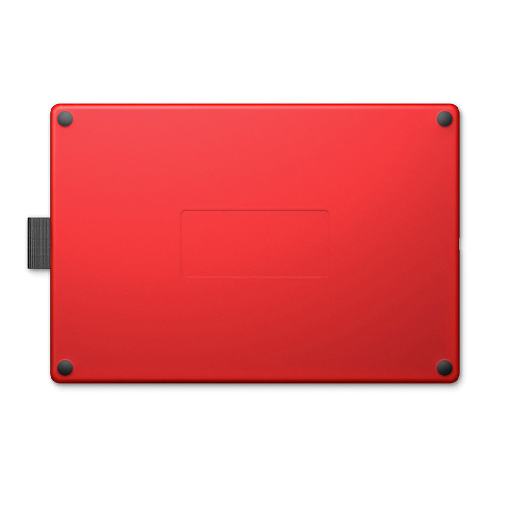 One by Wacom Creative Pen Tablet Medium | Black and Red, 31973264752892, Available at 961Souq