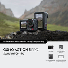 A Photo Of DJI Osmo Action 5 Pro – High-Performance Action Camera with 4K Video, 1/1.3″ Sensor, and 4-Hour Battery Life