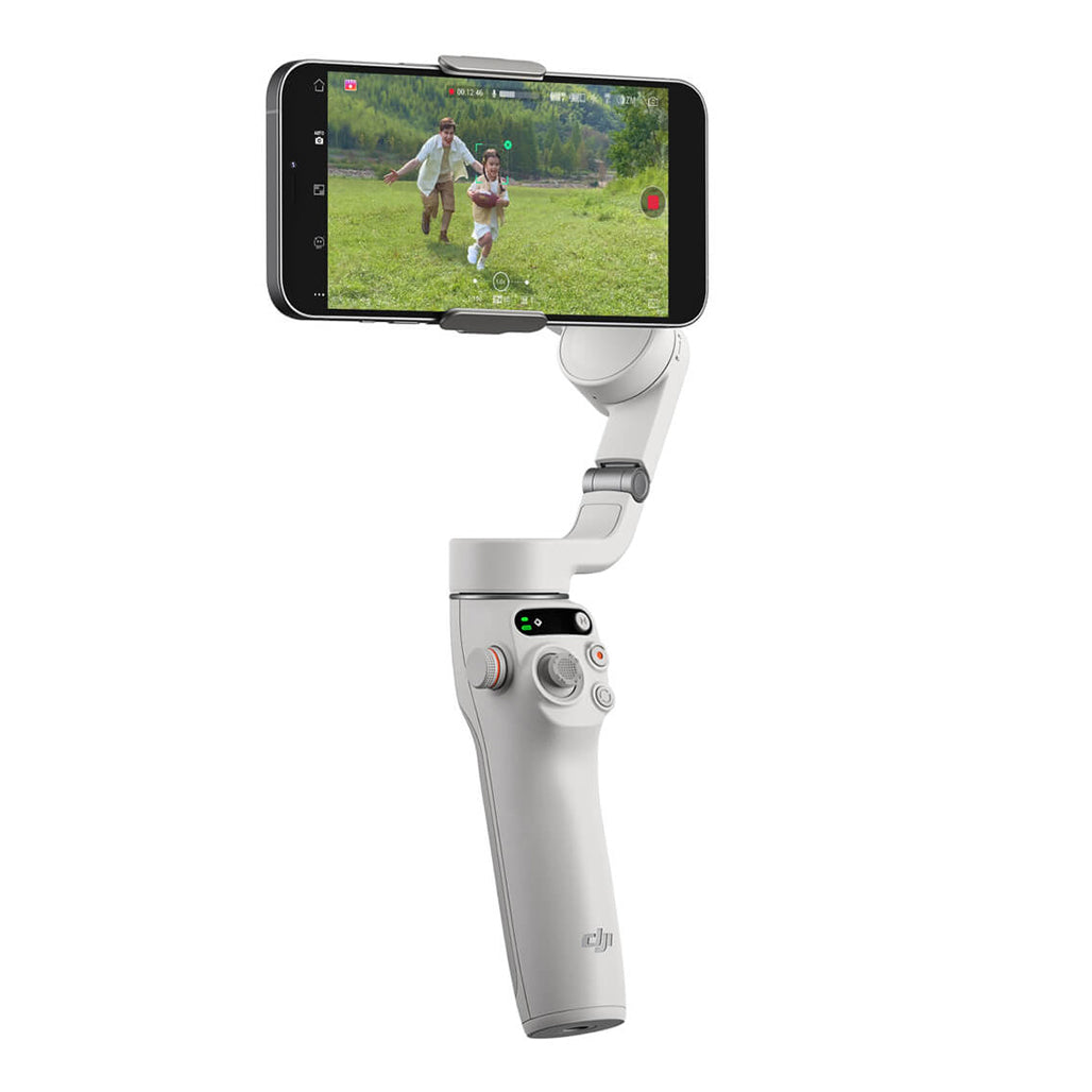 A Photo Of DJI Osmo Mobile 6 Smartphone Gimbal Stabilizer, 3-Axis Phone Gimbal - Platinum Gray