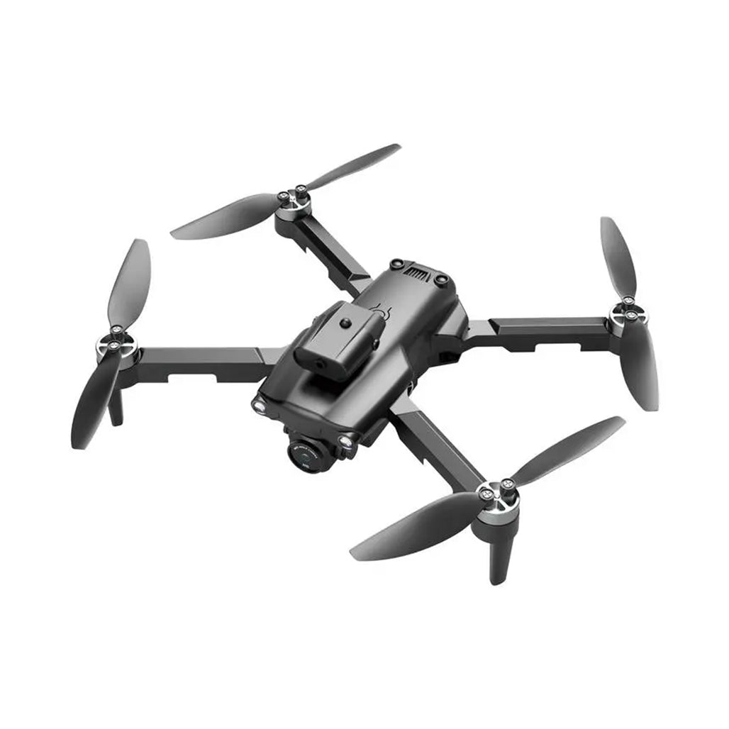 A Photo Of Porodo R/C Folding Drone with Brushless Motor, Infrared Obstacle Avoidance, and 6-Axis Gyro Stabilizer