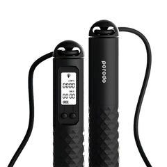 A Photo Of Porodo Lifestyle Smart Skipping Rope - Black