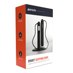 A Photo Of Porodo Lifestyle Smart Skipping Rope - Black