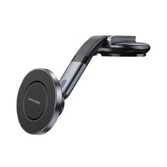 A Photo Of Porodo MagSafe Magnetic Phone Dash Mount with Flexible Arm and 360° Rotation - Black