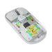 A Small Photo Of Porodo Transparent Dual-Mode Wireless Mouse with RGB Lighting and Adjustable DPI - 2.4G & Bluetooth Connectivity's Color Variant