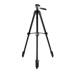 A Photo Of Porodo Professional Gimbal Tripod - Black | Durable Telescopic Tripod for Cameras