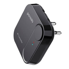 A Photo Of Porodo Wireless Bluetooth Audio Transmitter – Dual 3.5mm Jack, 8 Hours Playtime, Bluetooth 5.0