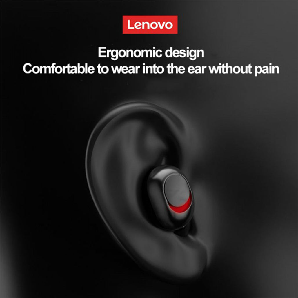 A Photo Of Lenovo PD1X TWS Wireless Bluetooth Earbuds - Superior Sound Quality with Noise Reduction Technology