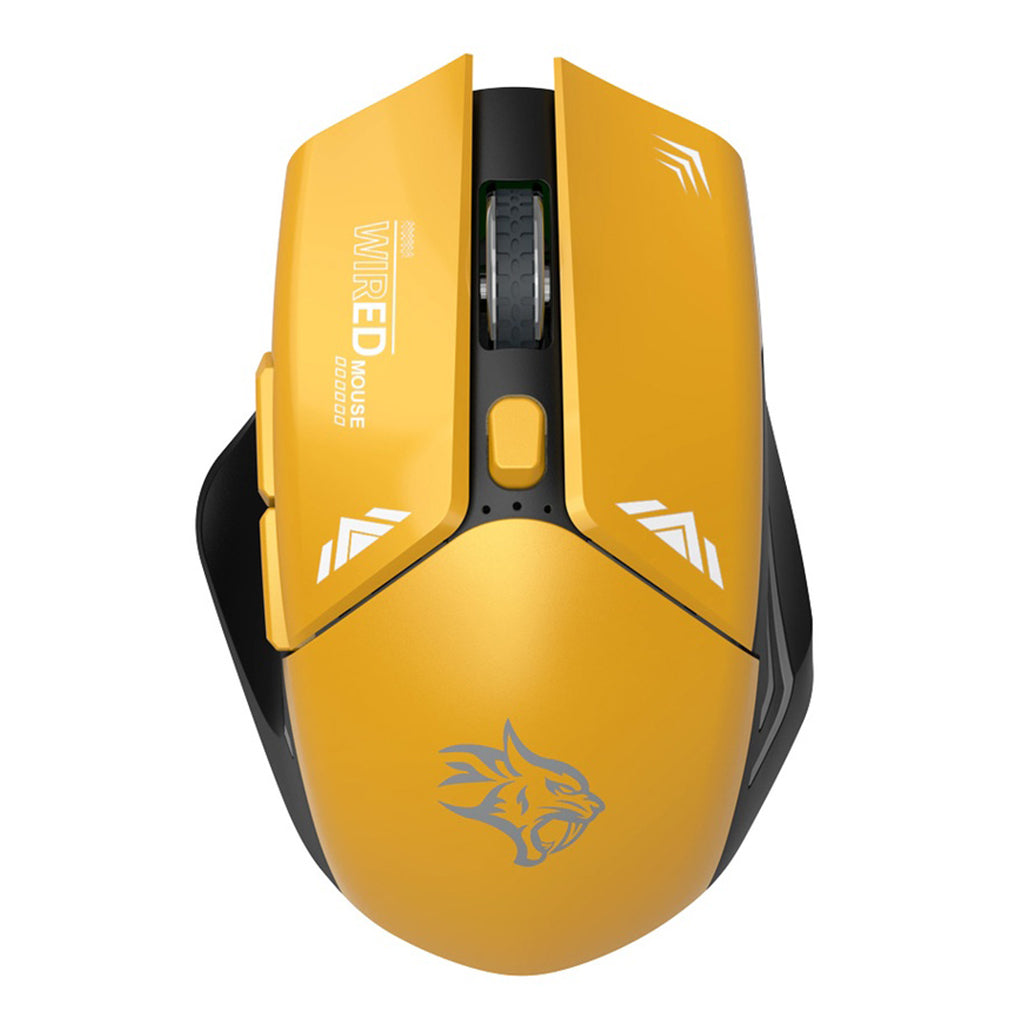 A Photo Of Porodo Gaming Wireless Mouse – 1600 DPI, 2.4GHz Wireless Connection, Ergonomic Gaming Design