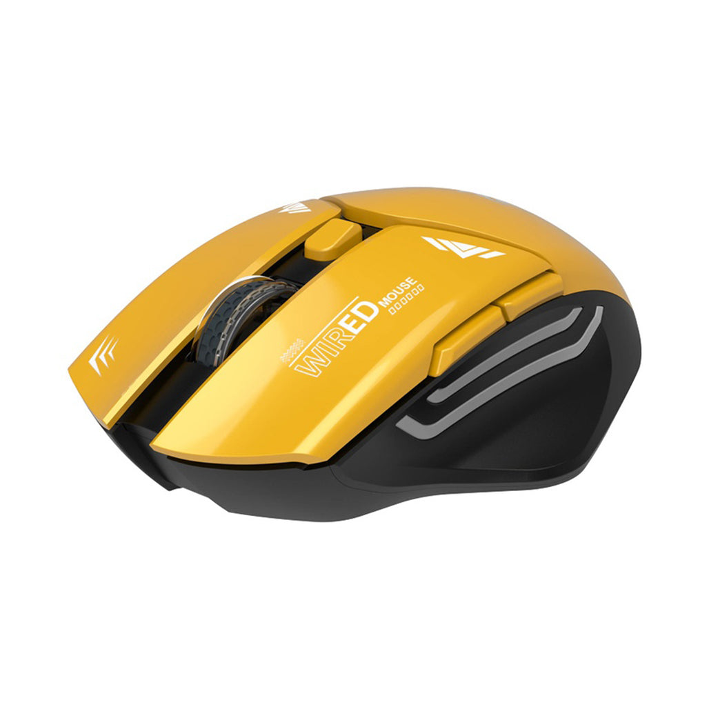 A Photo Of Porodo Gaming Wireless Mouse – 1600 DPI, 2.4GHz Wireless Connection, Ergonomic Gaming Design