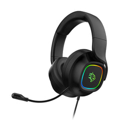 A Photo Of Porodo Gaming PDX418 RGB Headphone with Detachable Microphone – High-Performance Audio for PC, Xbox, and PS4