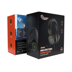 A Photo Of Porodo Gaming PDX418 RGB Headphone with Detachable Microphone – High-Performance Audio for PC, Xbox, and PS4