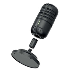 Porodo Gaming Basic Cardioid Microphone with Fixed Stand – Black