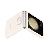 Samsung Galaxy Z Flip5 Silicone Case with Ring, Cream EF-PF731TUEGUS