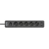 APC Essential SurgeArrest 5 Outlet 2 USB Ports Black 230V Germany from APC sold by 961Souq-Zalka