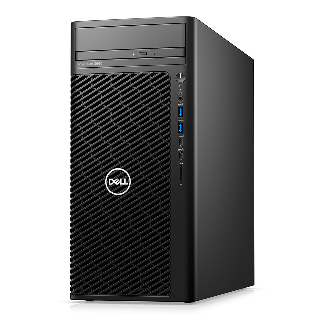 A Photo Of Dell Precision 3660 Tower Workstation - Core i9-13900 - 64GB Ram - 512GB SSD - RTX A4000 16GB - Includes Mouse and Keyboard