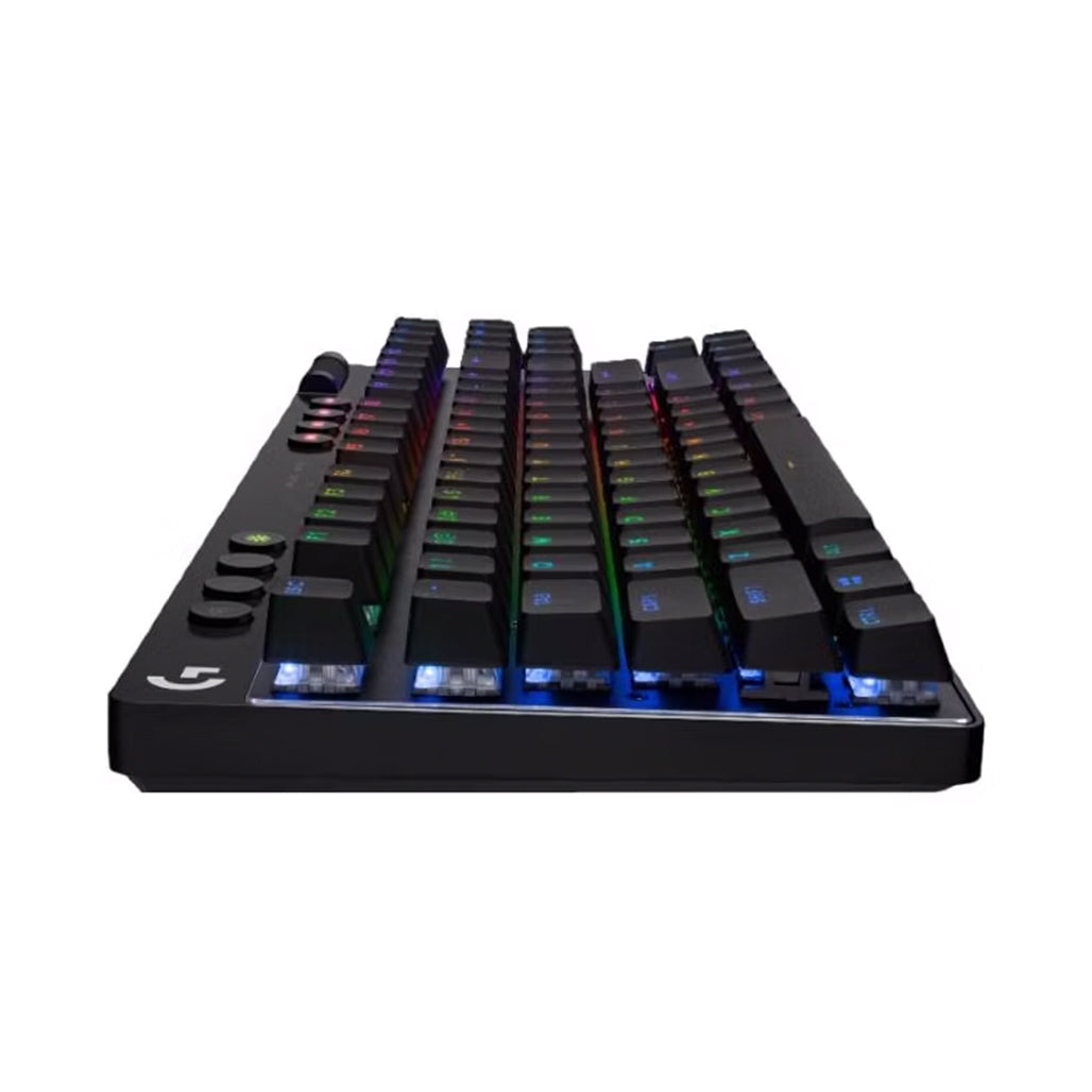 A Photo Of Logitech PRO X TKL LIGHTSPEED Wireless Gaming Keyboard - White - Tenkeyless Design, RGB LIGHTSYNC, 50-Hour Battery - 920-012143