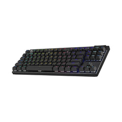 A Photo Of Logitech PRO X TKL LIGHTSPEED Wireless Gaming Keyboard - White - Tenkeyless Design, RGB LIGHTSYNC, 50-Hour Battery - 920-012143