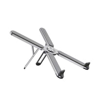 Powerology Adjustable Aluminium Alloy Portable and Foldable Laptop Stand - Silver