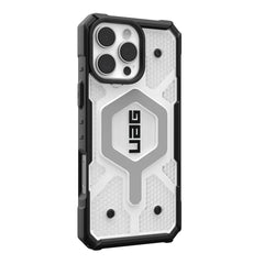 A Photo Of UAG Pathfinder Clear iPhone 16 Pro Case with MagSafe Compatibility and Drop Protection